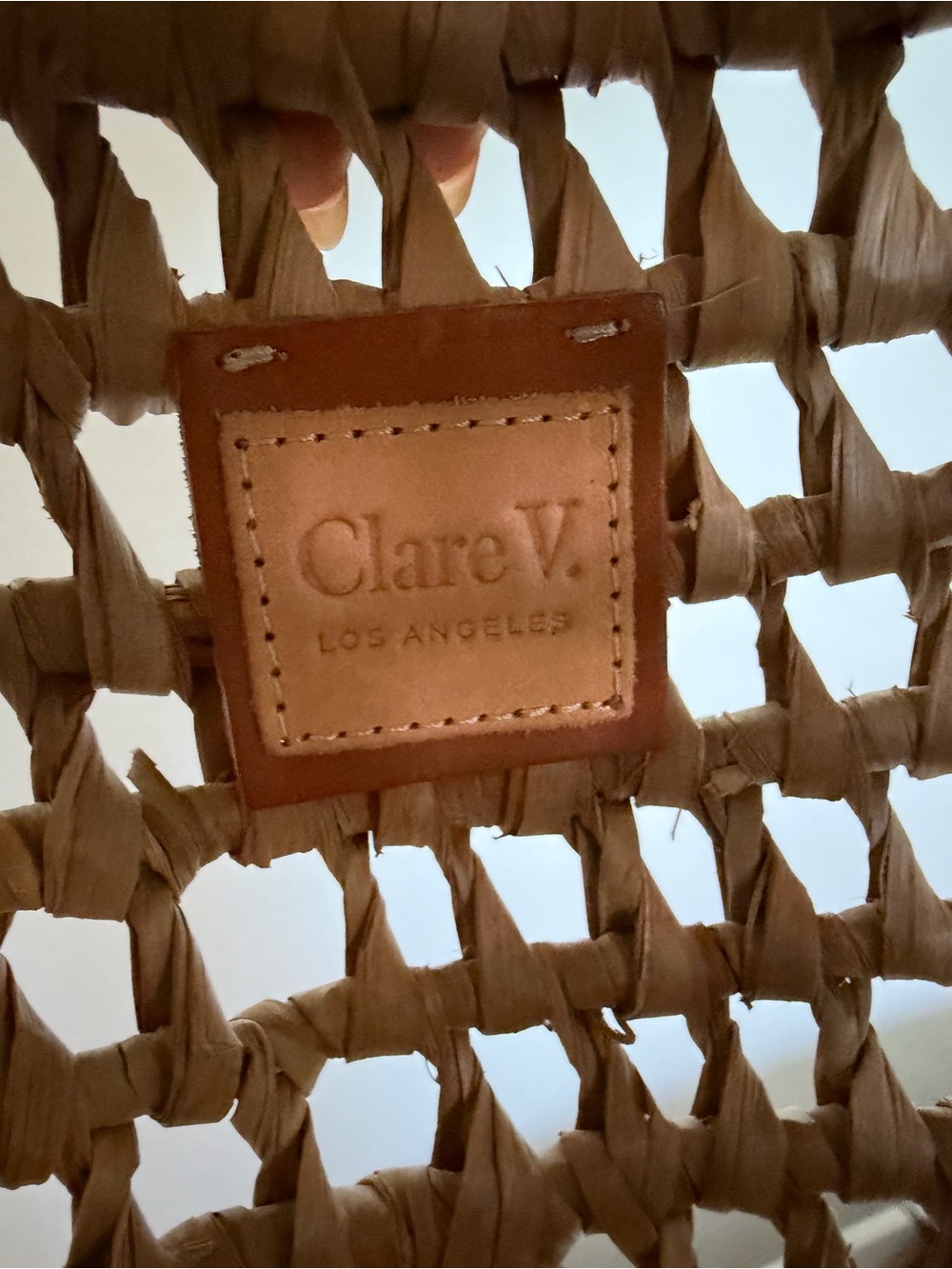 Clare V Pot de Miel Basket Bag - Picture 5 of 7